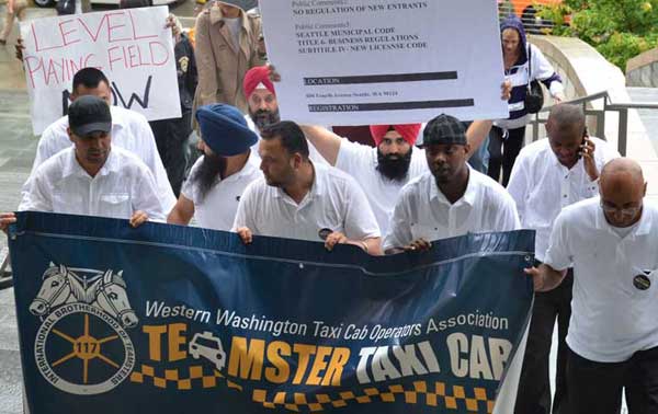 Historical image from Taxi Operators Protest!