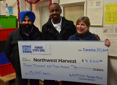 Historical image from Taxi drivers make big donation to Northwest Harvest